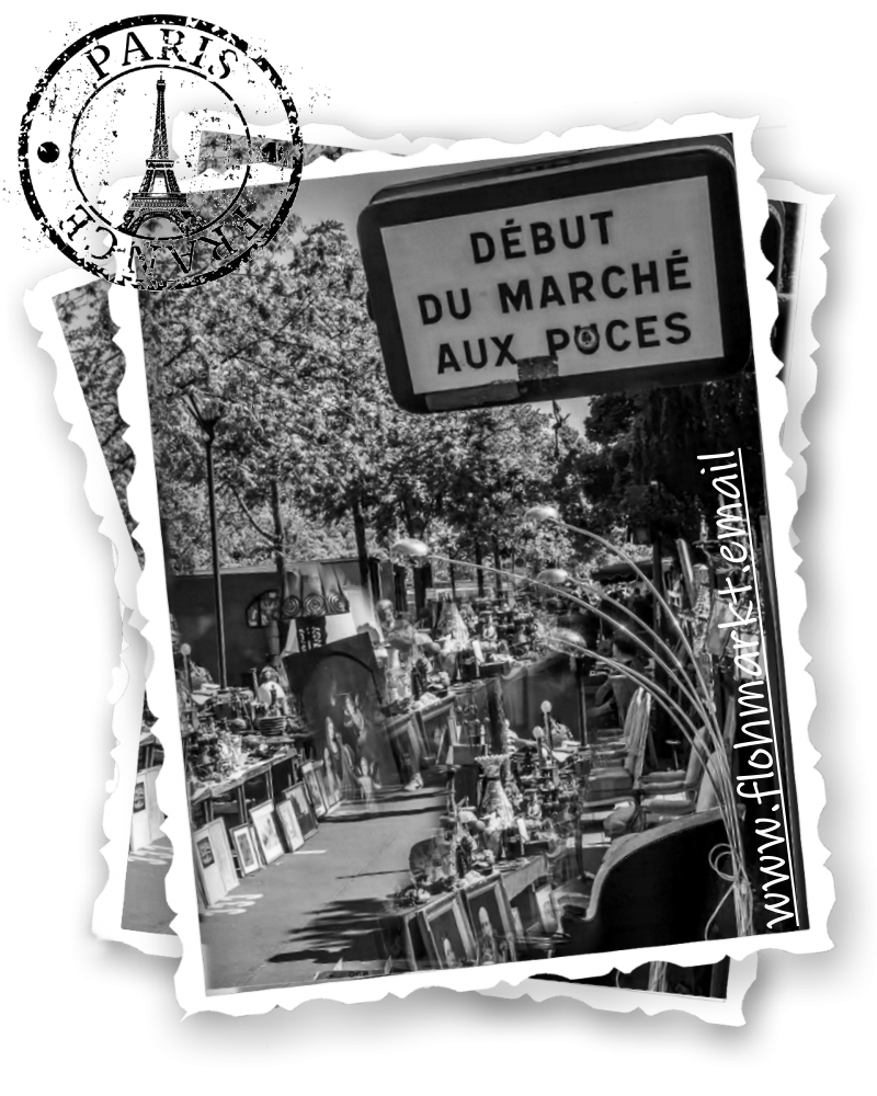 Flohmarkt Porte de Vanves Flea Market Paris