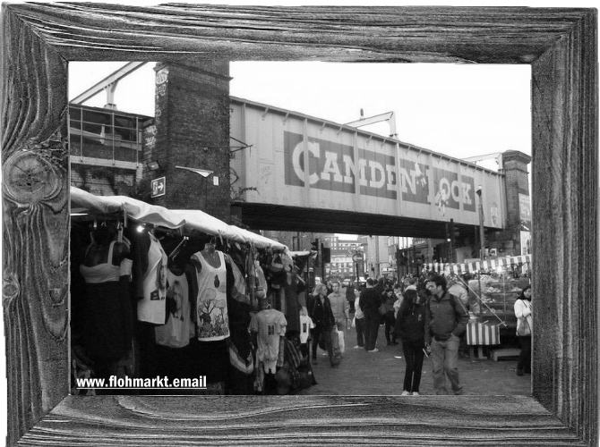 Flohmarkt Camden Market London SchW