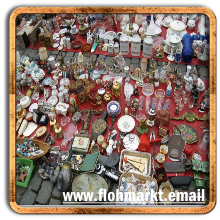 Flohmarkt am Place du Jeu de Balle in Brussel K1 26